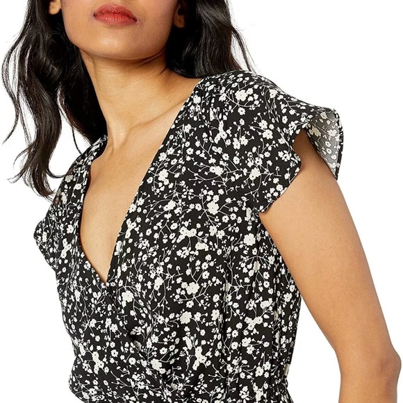 J Crew Mercantile Faux Wrap V-Neck Dress Size XXS - Picture 2 of 13